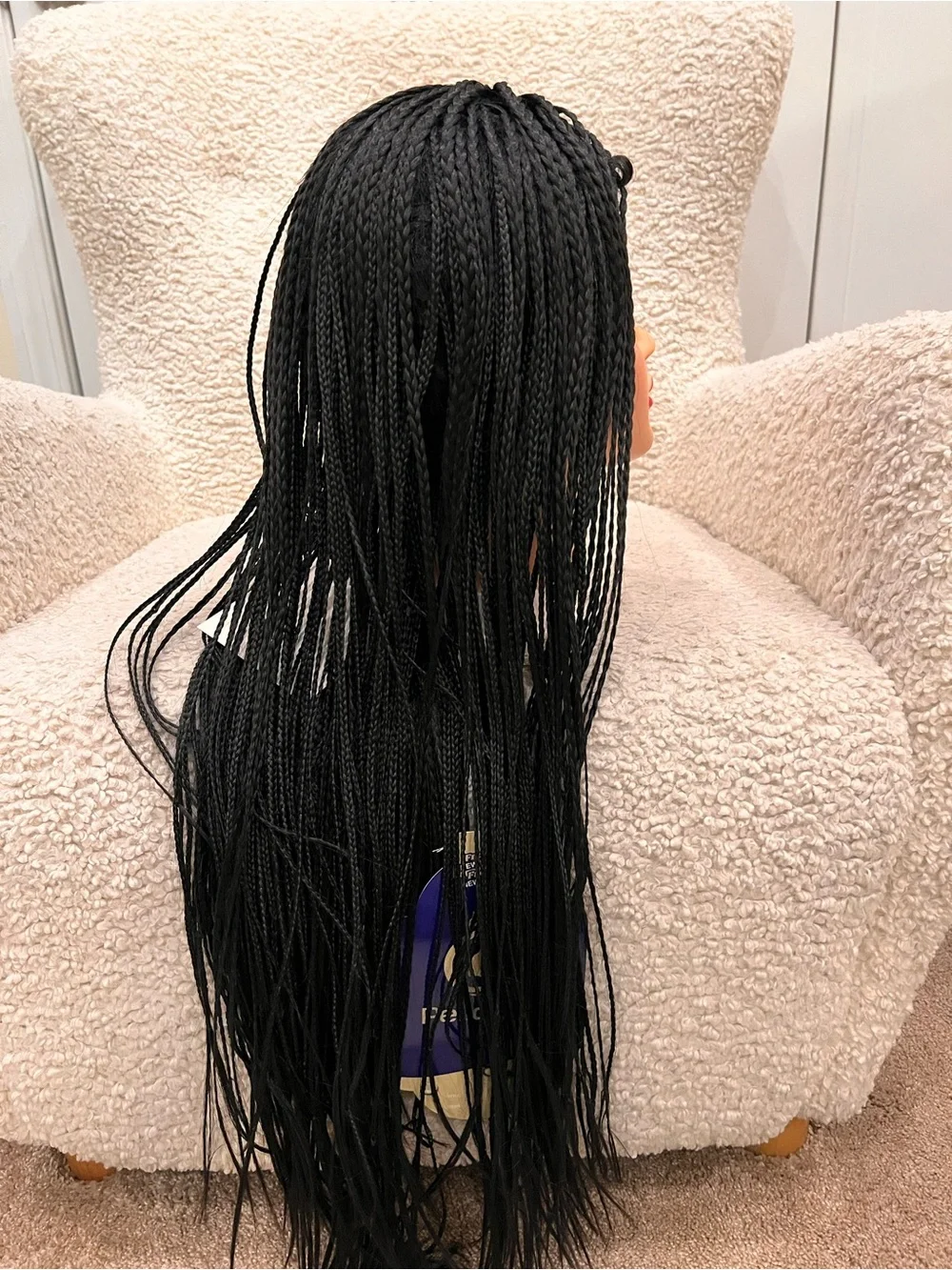 Micro Million Twisted Braided Wigs for Women’s 1B